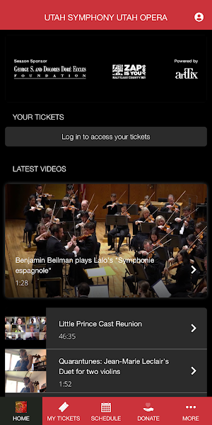 Utah Symphony | Utah Opera Screenshot 1
