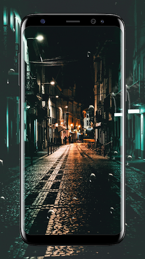 City Rain live wallpaper Screenshot 3