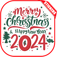 2024 New Year Stickers