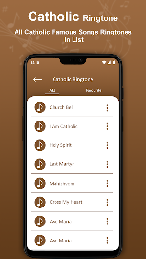 Catholic Ringtones Screenshot 1