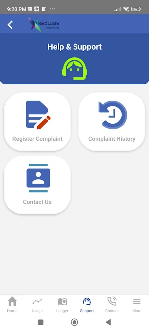 Netway Connect Customer App Screenshot 1