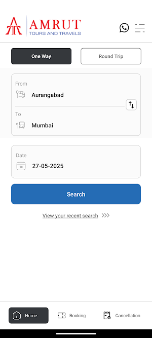 Amrut Tours and Travels Screenshot 1