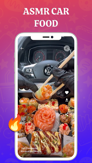 Car Food ASMR Sound Screenshot 0