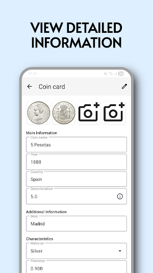NumisBook - Coin Collection Screenshot 2