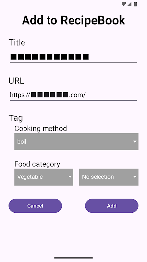 Organize recipes App Screenshot 2