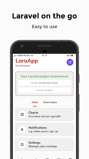 LaraApp for Laravel artisans Screenshot 0