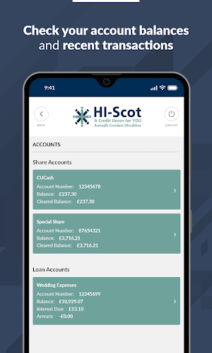 HI-Scot Credit Union Screenshot 1