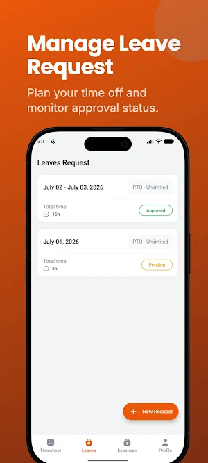 Hour Timesheet 2.0 Screenshot 2