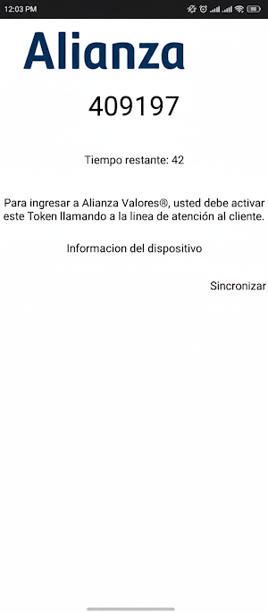 Alianza Token Screenshot 1