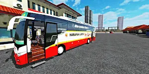 Mod BUSSID : Bus Scorpion X Livery Harapan Jaya Screenshot 0