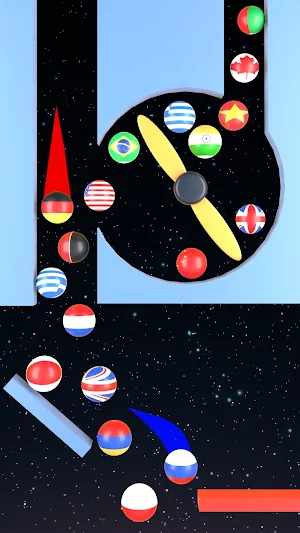 World Marble Run Country Balls Screenshot 0