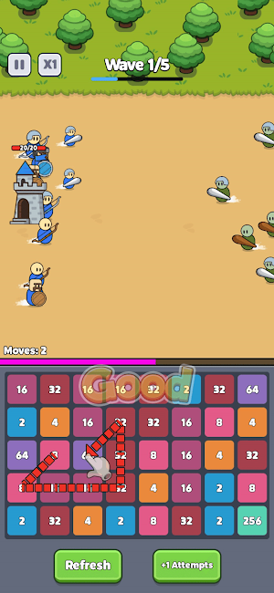 2048 Defense Screenshot 0