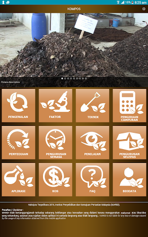 MARDI MyKompos Screenshot 0