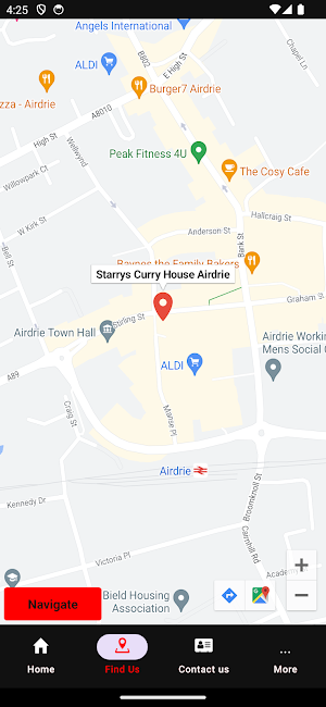 Starrys Curry House Airdrie Screenshot 1