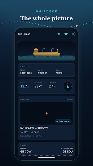 Shipdeck: AI Ship Tracker AIS Screenshot 2