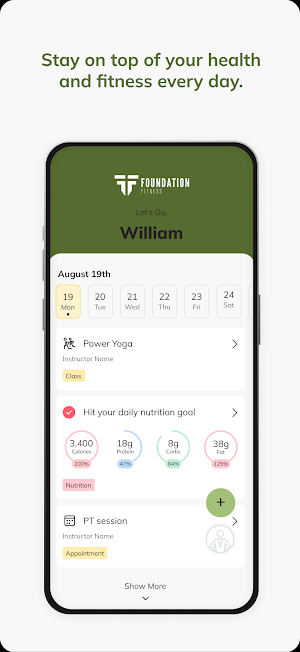 Foundation Fitness Coaching Screenshot 1
