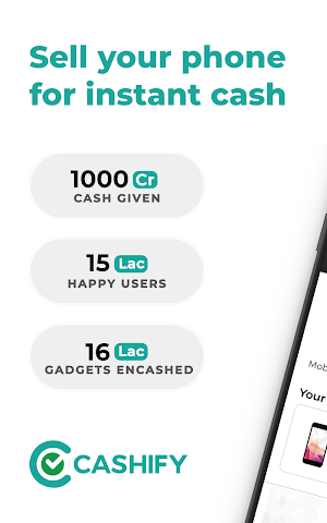 Cashify - Sell Old & Used Mobile Phones Online Screenshot 0