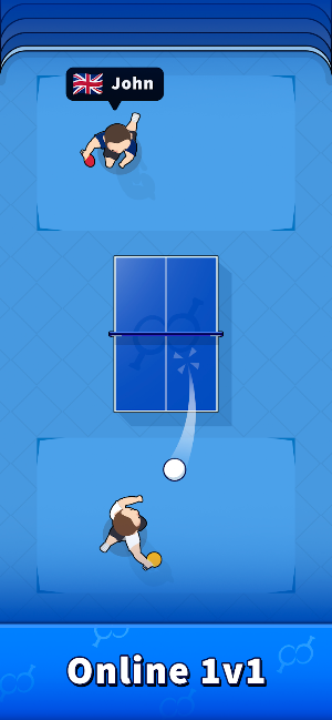 Pongfinity Duels: 1v1 Online Table Tennis Screenshot 0