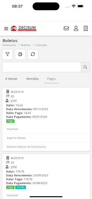 Decisum Condomínios Screenshot 3