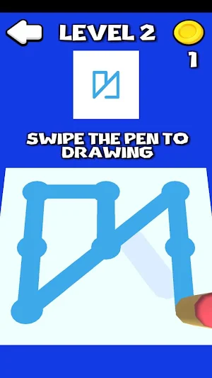 draw puzzle: line master Screenshot 0