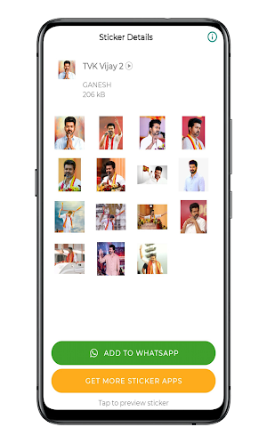 TVK Vijay Stickers for WA Screenshot 1