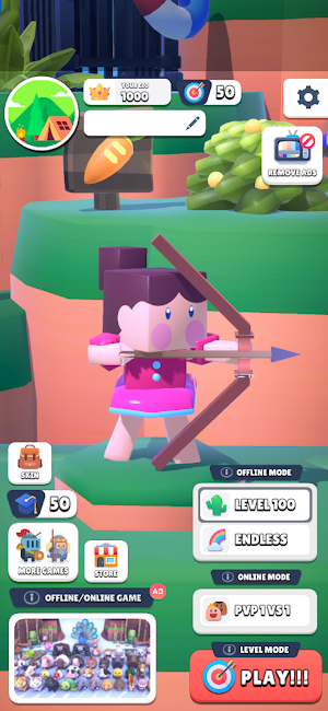 Casual Archer Online Screenshot 0