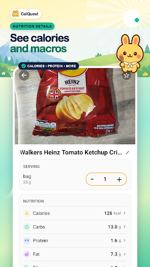 CalQuest: AI Calorie Counter Screenshot 2