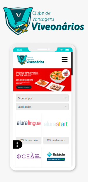 Clube de Vantagens Viveonários Screenshot 2