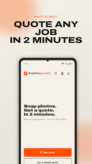 PhotoQuote: Photo to Quote Screenshot 0