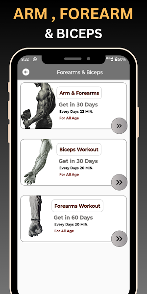Arm Workout - Forearms Workout Screenshot 1