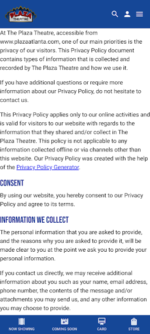 Plaza Cinema Atlanta Screenshot 2