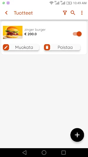 Ravintolakumppani Screenshot 3