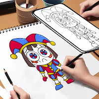 AR Draw Digital Chibi Circus