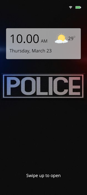 Police Wallpaper 4K Screenshot 1