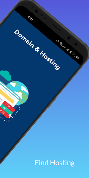 Search Domain & Find Hosting Screenshot 1