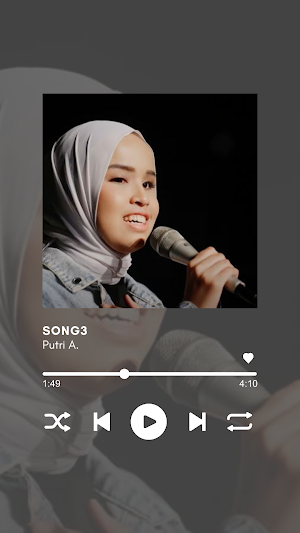 Putri Ariani Loneliness Mp3 Screenshot 2