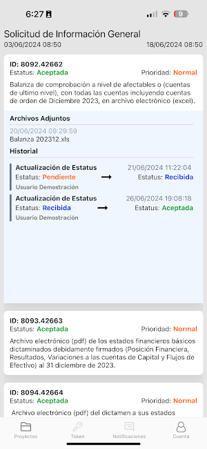 EFISNET Workflow Screenshot 3