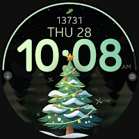 Christmas Steps watch face