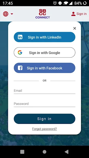 SBCC Connect Screenshot 1