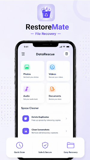 RestoreMate-Restore Files Screenshot 1
