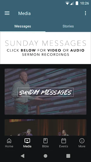 WoodsEdge Community Church Screenshot 1