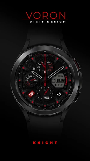 VORON Knight Hybrid Watch Face Screenshot 2
