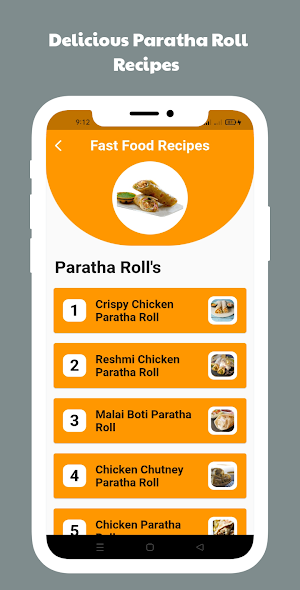 Fast Food Recipes | MealBook Screenshot 3