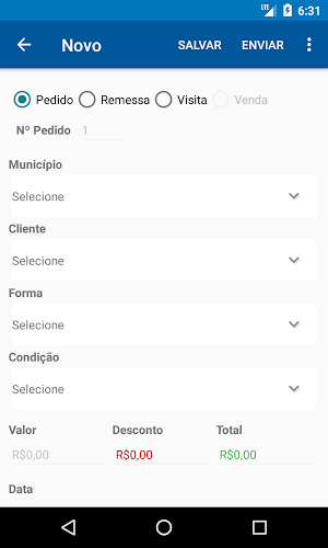 SisPalm Screenshot 3