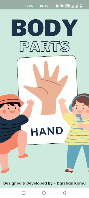 Human Body Part for Kids Screenshot 0