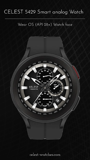 CELEST5429 Smart analog Watch Screenshot 1