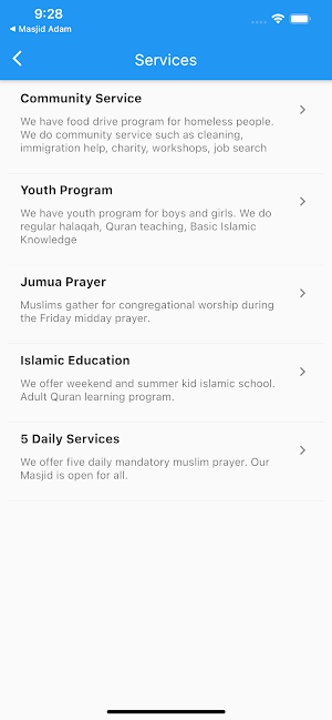 Masjid Adam Screenshot 1