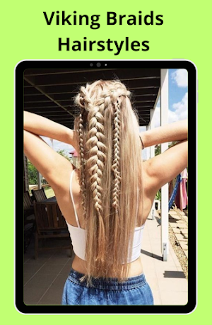 Viking Braids Hairstyles Screenshot 0