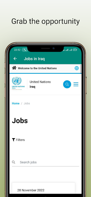 Iraq Jobs Hub Screenshot 2