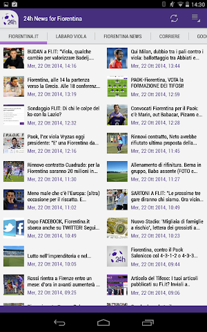 24h News for Fiorentina Screenshot 3